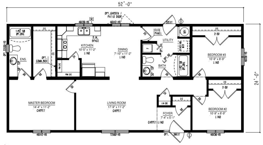 Multi Sections Plans Iconic Island Dwellings